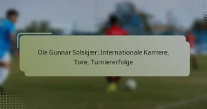 Ole Gunnar Solskjær: Internationale Karriere, Tore, Turniererfolge